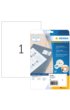 Etiket HERMA 4824 210x297mm A4 wit 25stuks