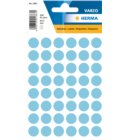 Etiket HERMA 1863 rond 12mm blauw 240stuks