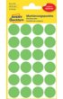 Etiket Avery Zweckform 3174 rond 18mm lichtgroen 96 etiketten
