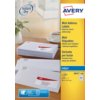 Etiket Avery J8651-100 38.1x21.2mm wit 6500stuks