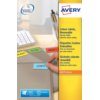 Etiket Avery L6041-20 45.7x21.2mm geel 960stuks