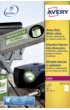 Etiket Avery L4775-20 210x297mm polyester wit 20 etiketten