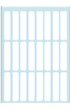 Etiket HERMA 3724 8x36mm wit 168 stuks
