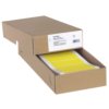 Etiket HERMA 8181 88.9x35.7mm 1-baans geel 2000stuks