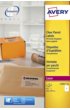 Etiket Avery L7567-25 210x297mm transparant 25stuks