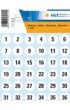Etiket HERMA 4124 12mm getallen 1-240 240stuks