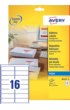 Etiket Avery J8162-100 99.1x33.9mm wit 1600 etiketten
