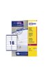 Etiket Avery L7162-250 99.1x33.9mm wit 4000 etiketten