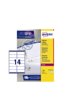 Etiket Avery L7163-250 99.1x38.1mm wit 3500 etiketten
