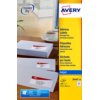 Etiket Avery J8160-25 63.5x38.1mm wit 525 etiketten
