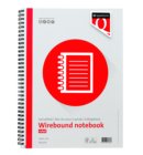 Spiraalblok Quantore A4 lijn spiraal 100vel 70gr