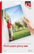 Fotopapier Quantore A4 glans 50 vel 195gr