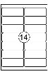 Etiket Quantore 99.1x38.1mm 1400 stuks