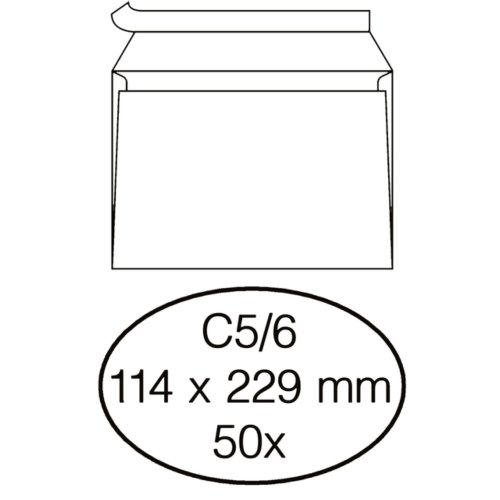 Envelop Quantore Bank C5 6 114X229Mm Zelfklevend Wit 50Stuks quantore kopen in de aanbieding Envelop Quantore Bank C5 6 114X229Mm Zelfklevend Wit 50Stuks quantore kopen in de aanbieding