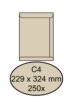 Envelop Quantore akte C4 229x324mm creme kraft 250 stuks