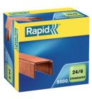 Nieten Rapid 24/6 verkoperd standaard 5000 stuks
