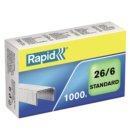 Nieten Rapid 26/6 gegalvaniseerd standaard 1000 stuks