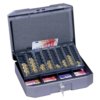 Geldkist Durable 352x120x276mm donkergrijs