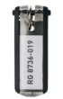 Sleutellabel Durable 1957 met ring zwart