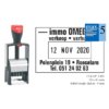 Woord-datumstempel Colop Heavy Duty 2360 Classic Line personaliseerbaar