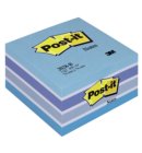 Memoblok Post-it 2028 76x76mm kubus pastel blauw