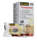 Plakband Scotch 550 19mmx33m transparant