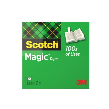 3M Scotch Magic tape, model 810, 19 mm. x 33 m.
