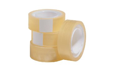 Plakband Budget 15mmx10m transparant doos á 240 rol