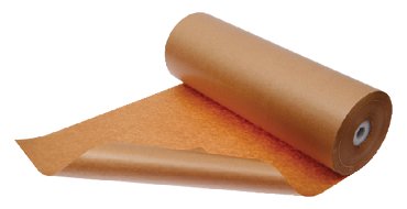 Inpakpapier Kraft gestreept 70gr 100cm x 100m op rol