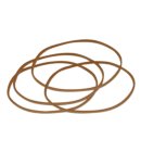 Elastiek Standard Rubber Bands 22 100x1.5mm 50gr 130 stuks bruin
