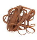 Elastiek Standard Rubber Bands 77 120x7.5mm 100gr 40 stuks bruin