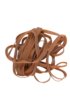 Elastiek Standard Rubber Bands 77 120x7.5mm 100gr 40 stuks bruin