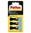 Secondelijm Pattex Classic mini trio tube 3x1gram op blister