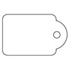 Label Apli karton nr 389 18x29mm wit 1000 stuks