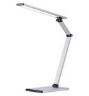 Bureaulamp Hansa led Slim zilvergrijs