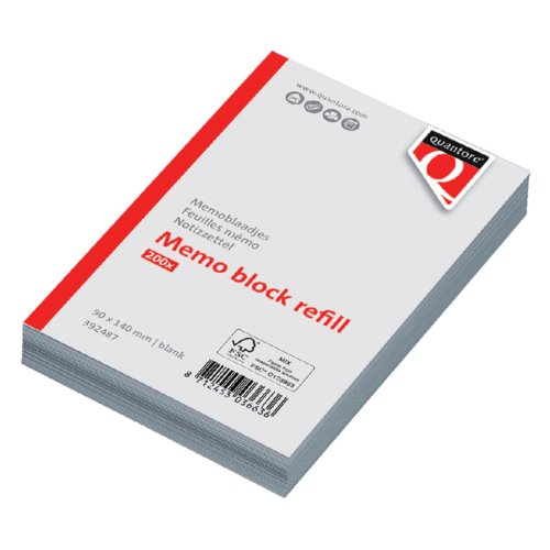 Postit Memoblaadjes Quantore Losbladig 140X90X20Mm 200Vel postit kopen in de aanbieding