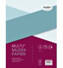 Interieur Multo muziekpapier A4 23-rings 50 vel
