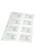 Showtas Leitz Premium voor visitekaartjes copy safe PP A4 glashelder 10 stuks