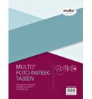 Fototas Multo A4 23-gaats 4-vaks 10X15cm PP transparant 10 stuks