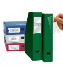 Etikethouder Djois 35x75mm zelfklevend transparant 12 stuks