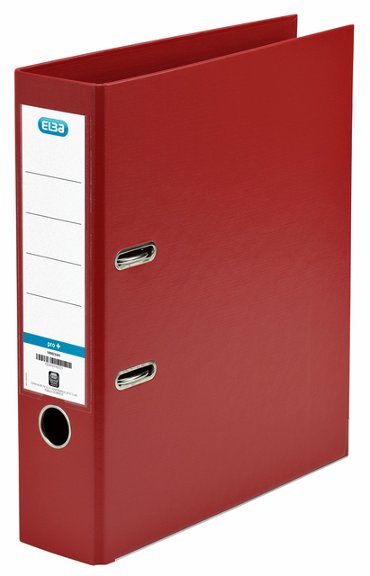 Ordner Elba Smart Pro+ A4 80mm PP rood