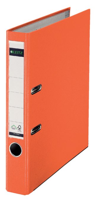 Leitz ordner A4 50 mm. oranje