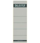 Leitz zelfklevende rugetiketten 1642 formaat 58 x 190 mm., kleur grijs