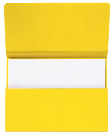 Pocketmap Secolor A4 270gr geel