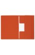 Dossiermap Djois Secolor Mammoet folio 3 kleppen 250gr recycled rood 10 stuks
