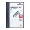 Klemmap Durable Duraclip A4 3mm 30 vellen zwart
