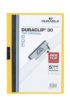 Klemmap Durable Duraclip A4 3mm 30 vellen geel