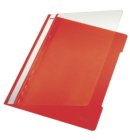 Snelhechter Leitz Standaard A4 gerecycled PP rood