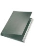 Leitz sorteermap 5825 indeling A - Z, kleur zwart, voor formaat A4