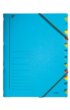 Sorteermap Leitz 12 tabbladen karton blauw